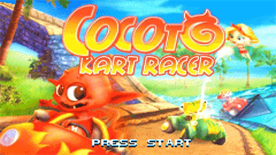Cocoto Kart Racer - Screenshot - Game Title Image