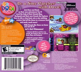 Dora the Explorer: Super Star Adventures - Box - Back Image