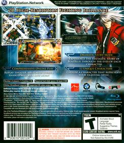 BlazBlue: Calamity Trigger - Box - Back Image