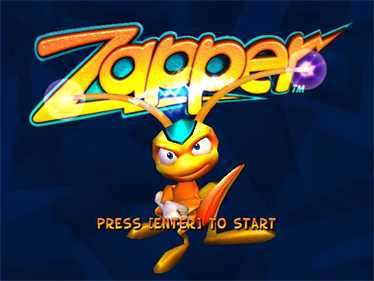 Zapper: One Wicked Cricket! - Screenshot - Game Title Image