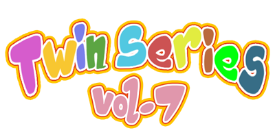 Twin Series 7: Twin Puzzle: Kisekae Wanko EX / Nyaa to Chuu no Rainbow Magic 2 - Clear Logo Image