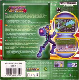 Mega Man Battle Network - Box - Back Image