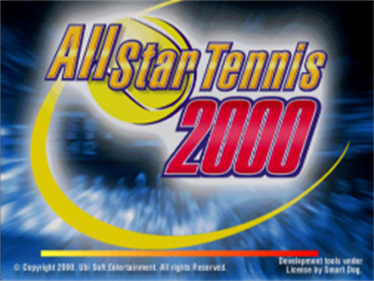 All Star Tennis 2000 - Screenshot - Game Title Image