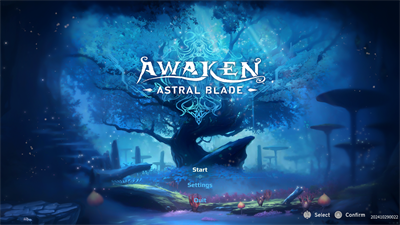 AWAKEN: Astral Blade - Screenshot - Game Title Image