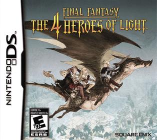 Final Fantasy: The 4 Heroes of Light - Box - Front Image