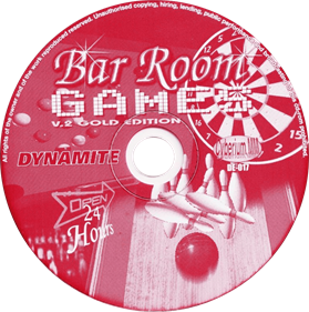 Bar Room Games: Gold Edition - Disc Image