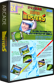 Super Masters Golf - Box - 3D Image