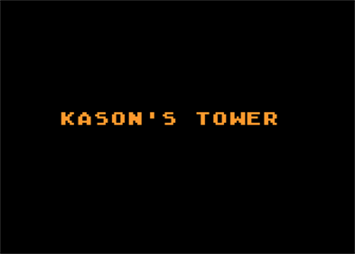 Kason's Tower - Screenshot - Game Title Image