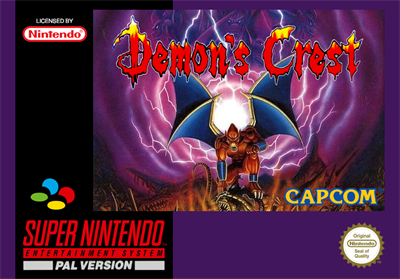 Demon's Crest - Fanart - Box - Front Image