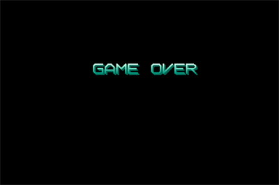 Xexex - Screenshot - Game Over Image