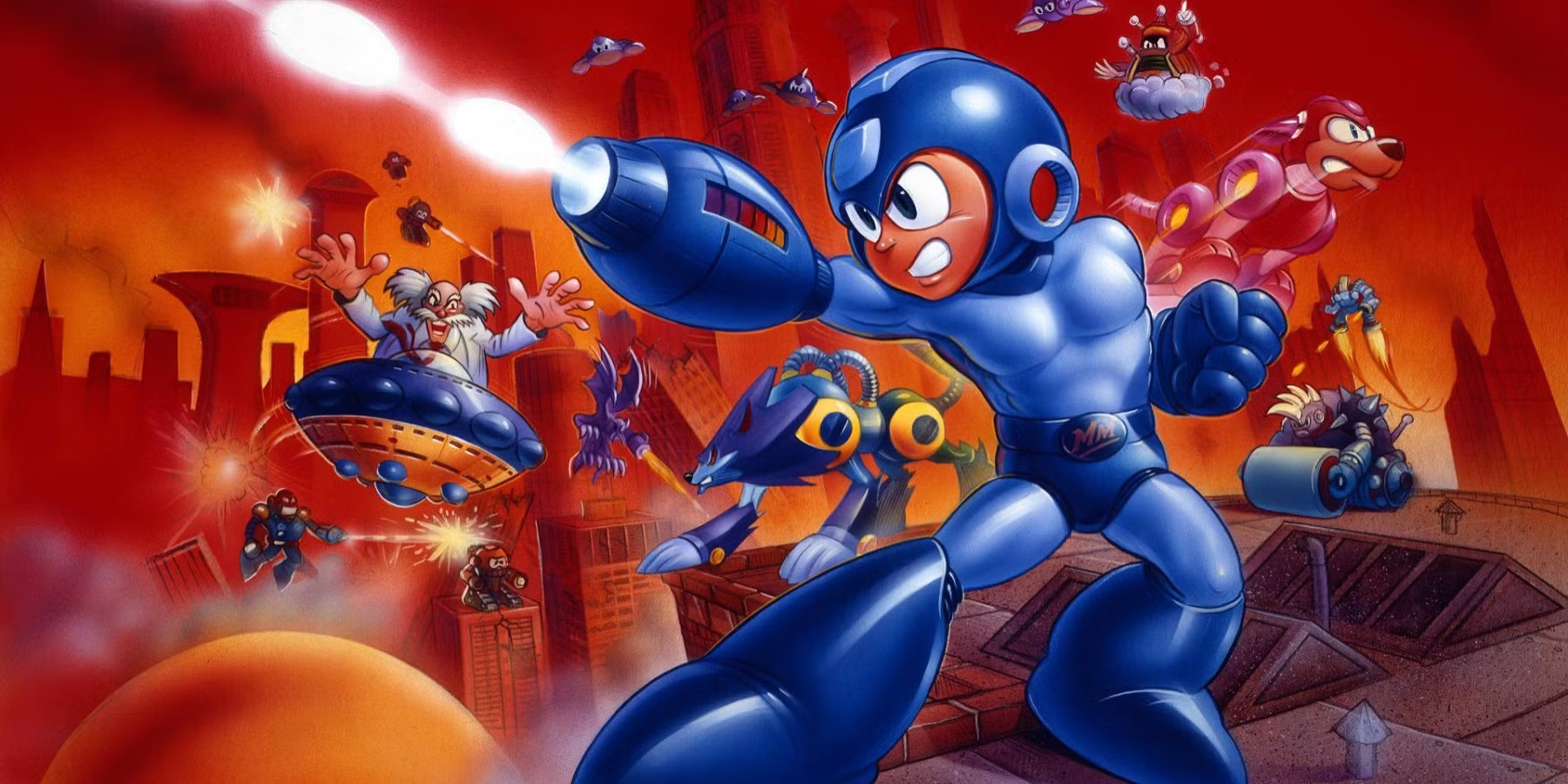 Megaman in SMB1