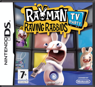 Rayman: Raving Rabbids: TV Party - Box - Front - Reconstructed Image
