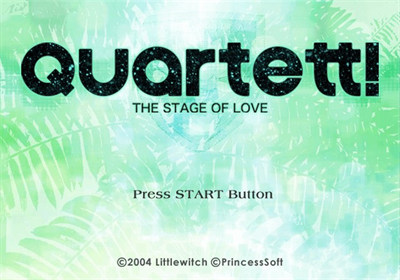 Quartet! The Stage of Love - Screenshot - Game Title Image