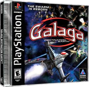 Galaga: Destination Earth - Box - 3D Image