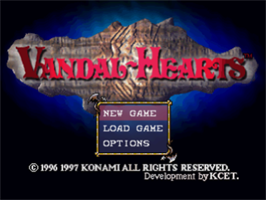 Vandal Hearts - Screenshot - Game Title Image