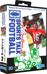 Joe Montana II: Sports Talk Football - Box - 3D Image