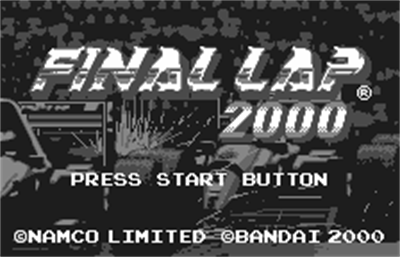 Final Lap 2000 - Screenshot - Game Title Image