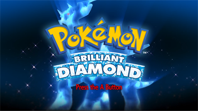 Pokémon Brilliant Diamond - Screenshot - Game Title Image