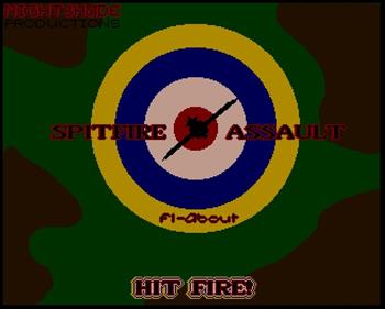Spitfire Assault - Screenshot - Game Title Image
