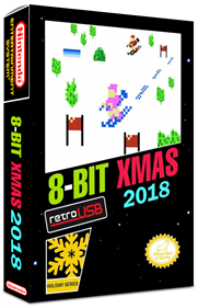 8-Bit Xmas 2018 - Box - 3D Image