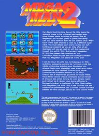 Mega Man 2 - Box - Back Image