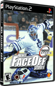 NHL FaceOff 2001 - Box - 3D Image