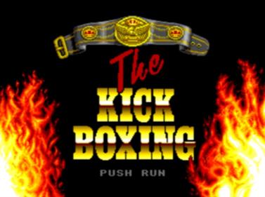 The Kick Boxing - Screenshot - Game Title Image