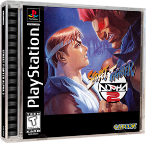 Street Fighter Alpha 2 - Box - 3D Image