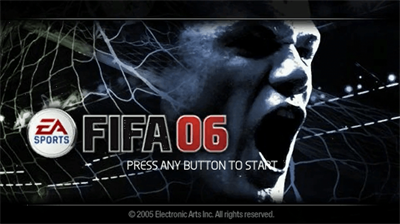 FIFA Soccer 06 - Screenshot - Game Title Image