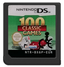 100 Classic Games - Cart - Front Image