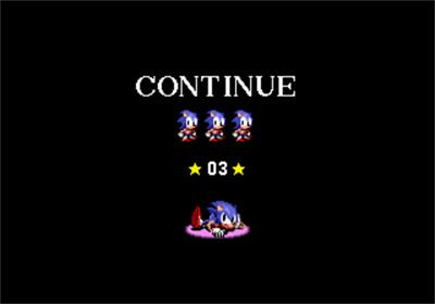 Sonic the Hedgehog - Screenshot - Game Over Image