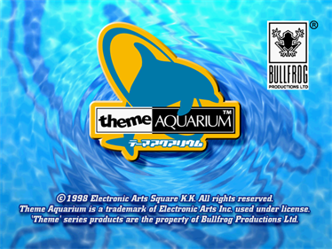 Theme Aquarium - Screenshot - Game Title Image