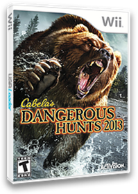 Cabela's Dangerous Hunts 2013 - Box - 3D Image