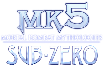 MK5: Mortal Kombat Mythologies: Sub-Zero - Clear Logo Image