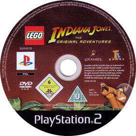 LEGO Indiana Jones: The Original Adventures - Disc Image
