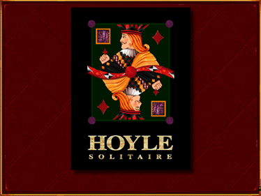 Hoyle Solitaire - Screenshot - Game Title Image