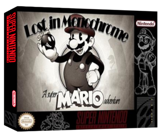 Super Mario World: Lost in Monochrome Land - Box - 3D Image