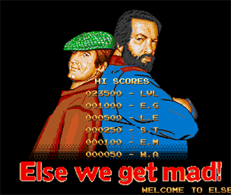 Else We Get Mad! - Screenshot - High Scores Image