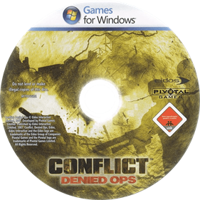 Conflict: Denied Ops - Disc Image