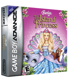 Barbie as The Island Princess - Box - 3D Image