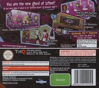 Monster High: Ghoul Spirit - Box - Back Image