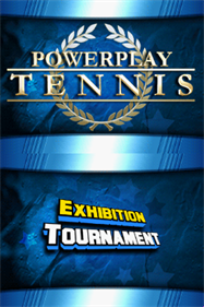 Powerplay Tennis - Screenshot - Game Title Image