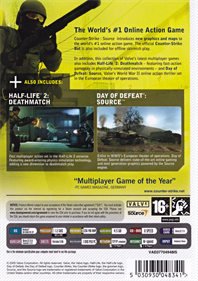 Counter-Strike: Source - Box - Back Image