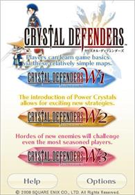 Crystal Defenders - Fanart - Box - Back