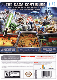 LEGO Star Wars III: The Clone Wars - Box - Back Image