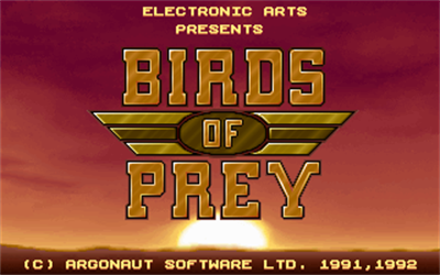 Birds of Prey - Screenshot - Game Title Image