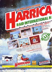 Harricana: International Snowmobile Competition - Advertisement Flyer - Front Image