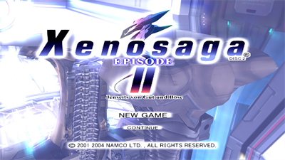 Xenosaga Episode II: Jenseits von Gut und Böse - Screenshot - Game Title Image