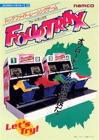 Four Trax - Advertisement Flyer - Front Image