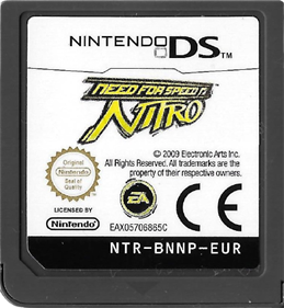 Need for Speed: Nitro - Cart - Front Image